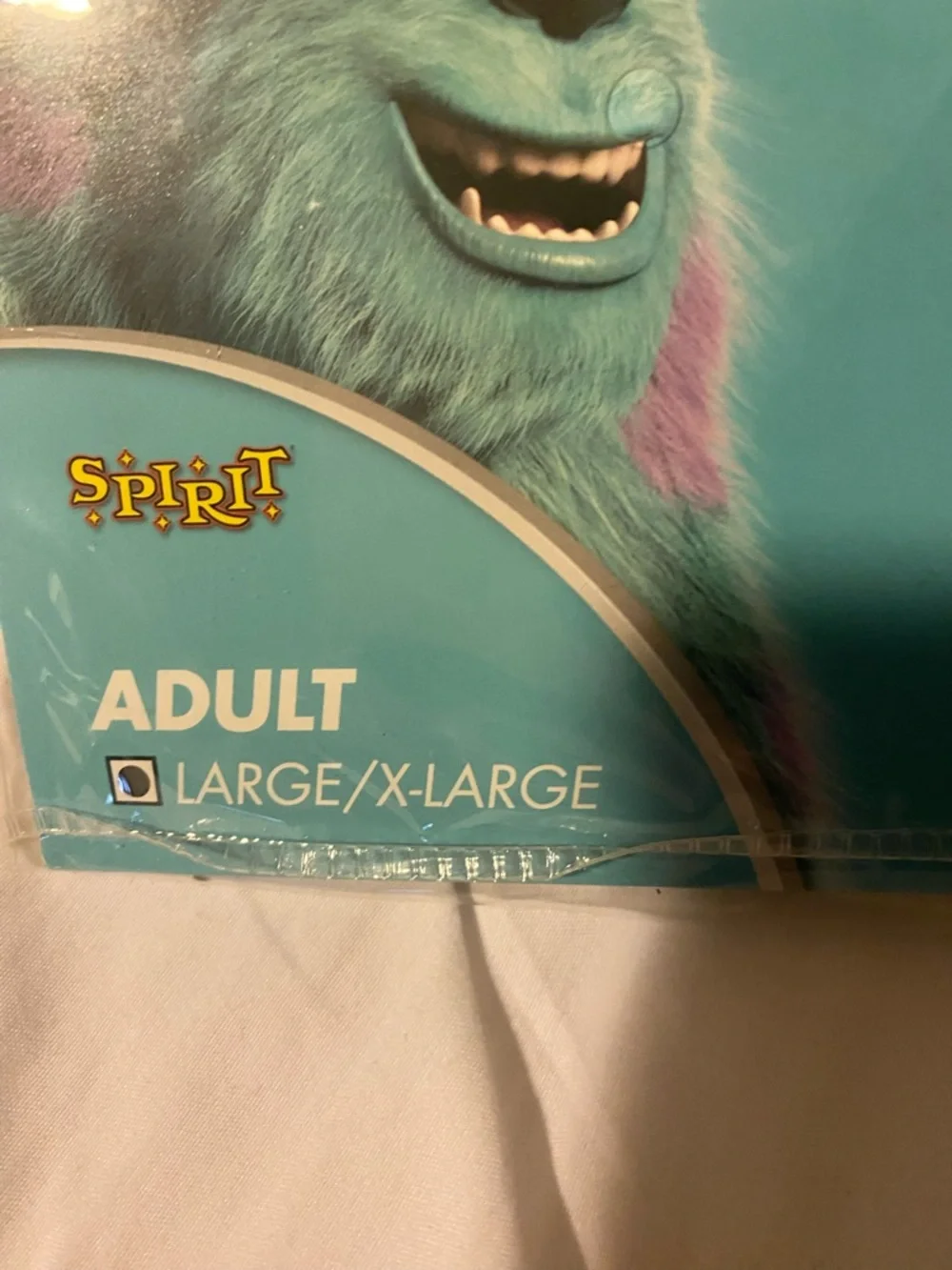 Sulley Light Blue Plush Adult Costume - Adult Large/X-Large - Picture 5 of 5